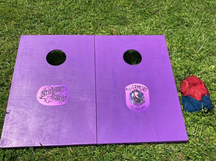 Custom Cornhole set